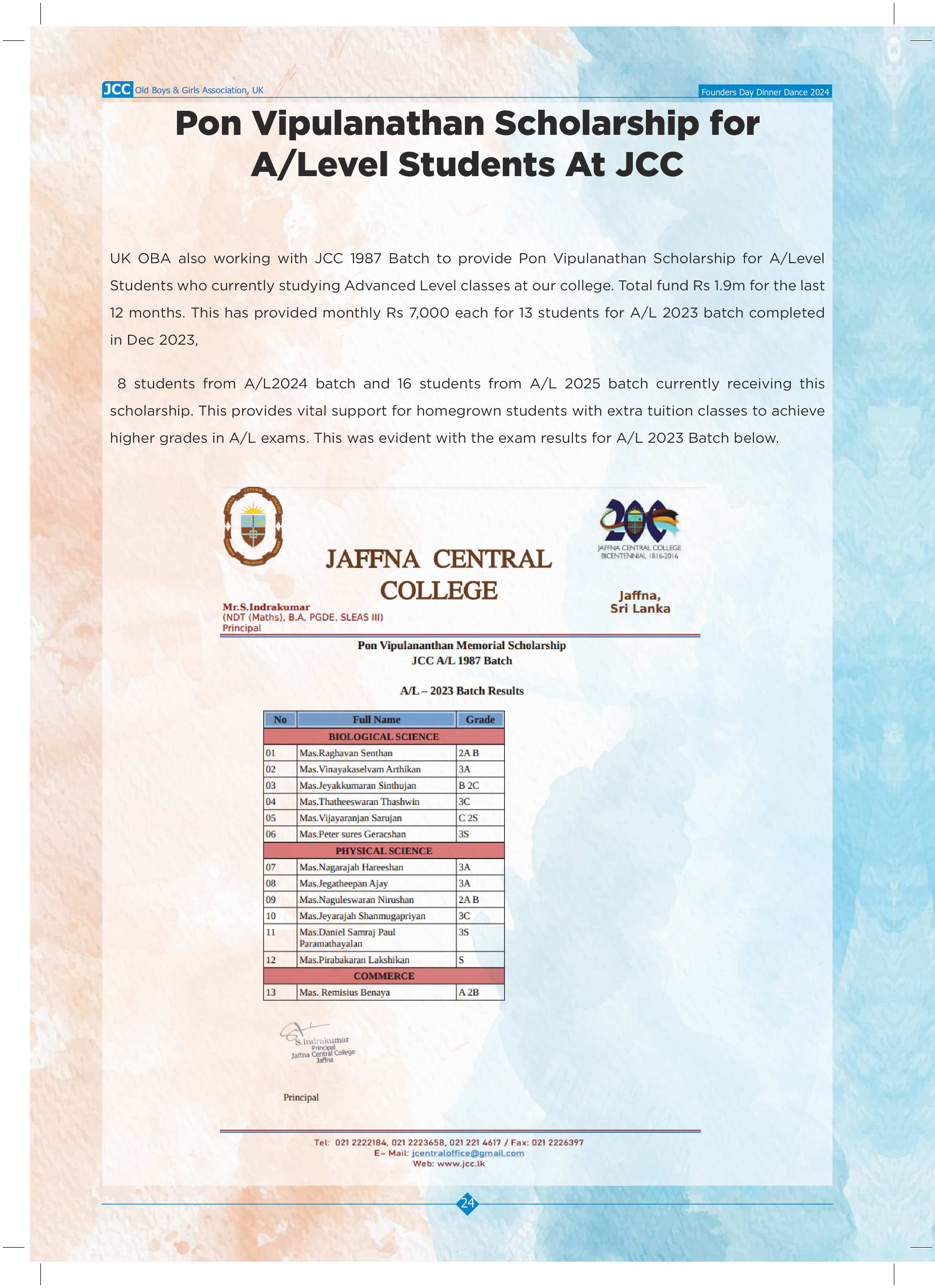 JCC OBA UK Newsletter - 2024 Page 17